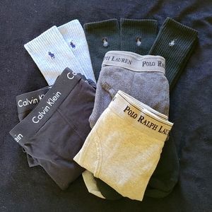 Polo Socks, Polo Boxers and Calvin Klein Boxers